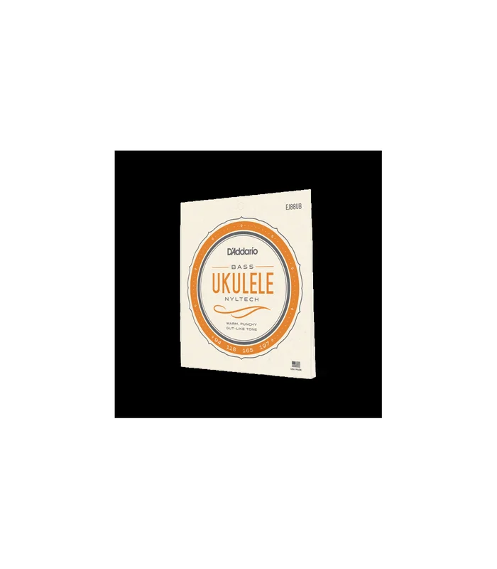 Jeu de Cordes pour Ukulélé D&rsquo;Addario EJ88UB Nyltech Ukulele, Bass