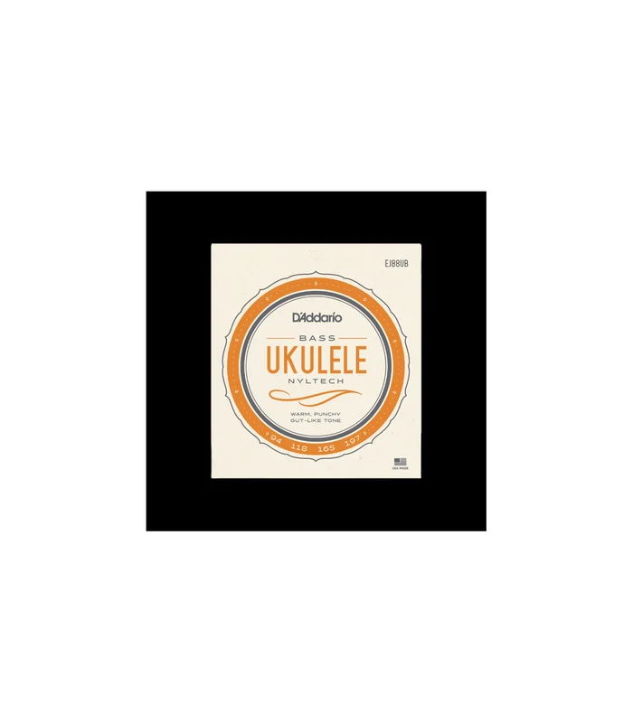Jeu de Cordes pour Ukulélé D’Addario EJ88UB Nyltech Ukulele, Bass – Image 2