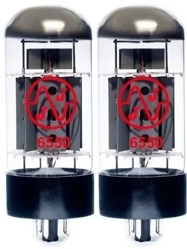 JJ Electronic 6550 Matched Pair Lampes pour amplificateurs