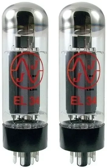 JJ Electronic EL34 Matched Pair Lampes pour amplificateurs