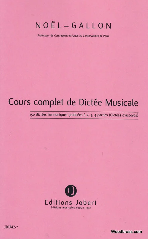 Jobert Gallon Noel – Dictees Iques Graduees A 2, 3 Et 4 Pies (150)