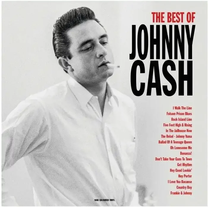 Johnny Cash – The Best Of (Red Coloured) (LP)