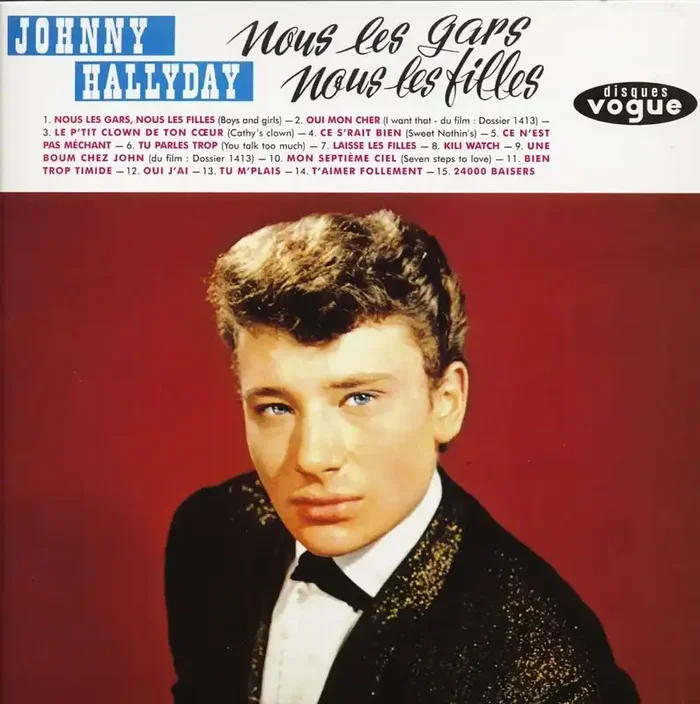 Johnny Hallyday – Nous Les Gars, Nous Les Filles (Reissue) (LP)