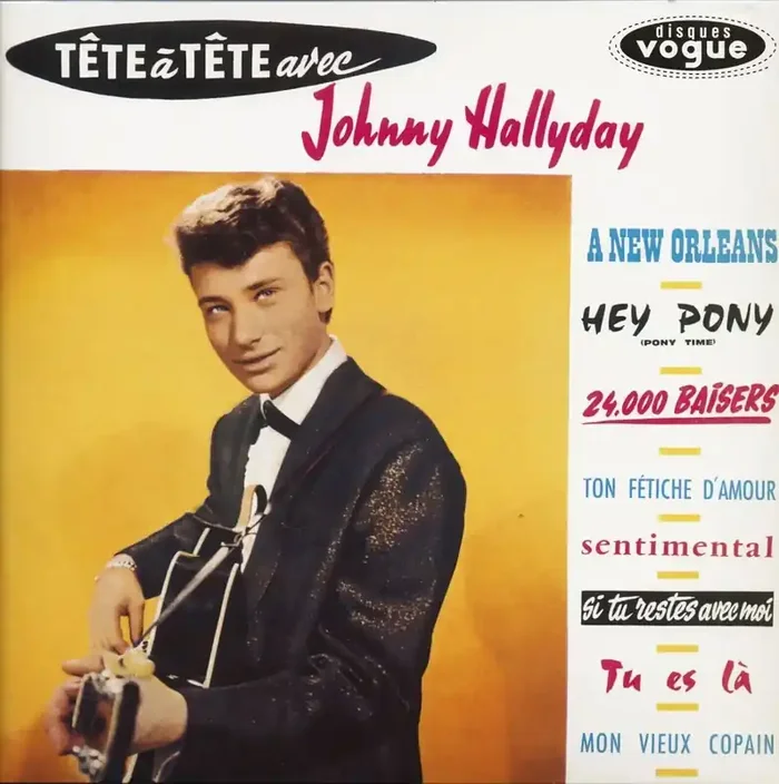 Johnny Hallyday – Tete A Tate Avec Johny Hallyday (Reissue) (LP)
