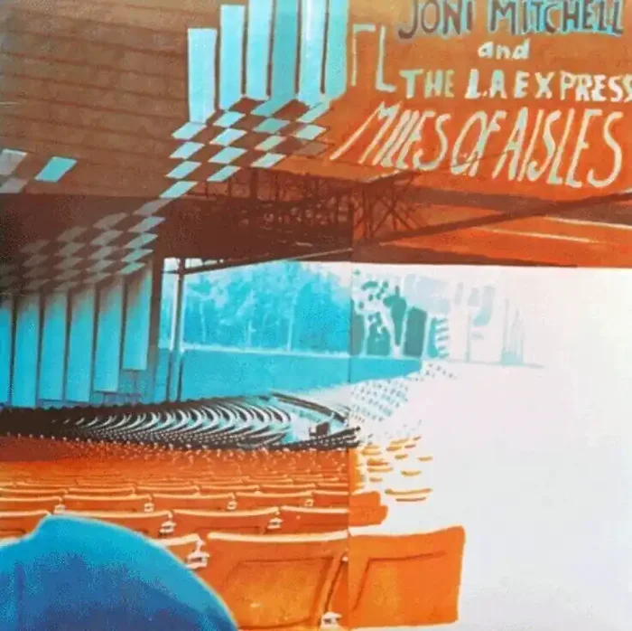 Joni Mitchell – Miles Of Aisles (Transparent Sea Blue Coloured) (Reissue) (Remastered) (2 LP)