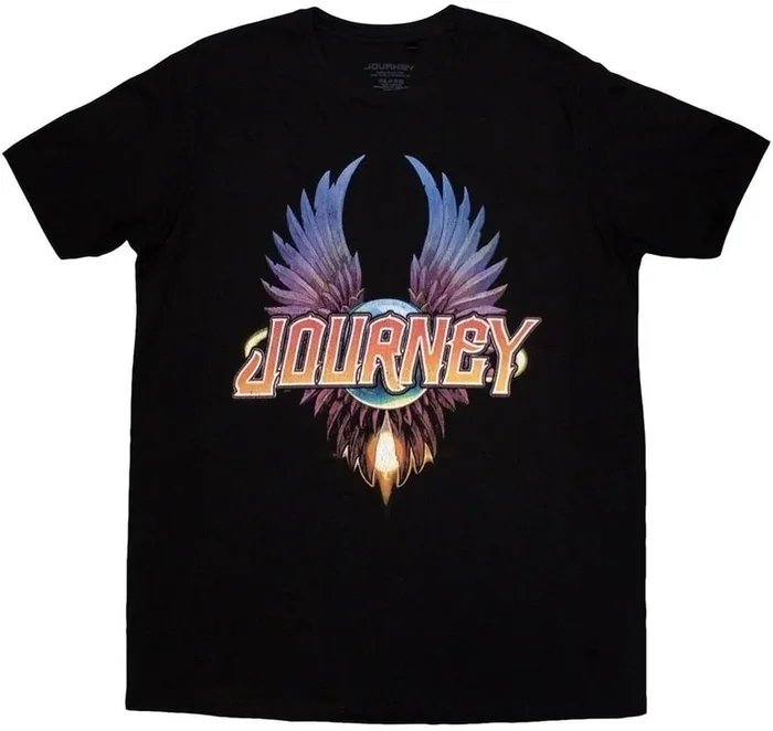 Journey T-shirt Classic Wings Unisex Black M