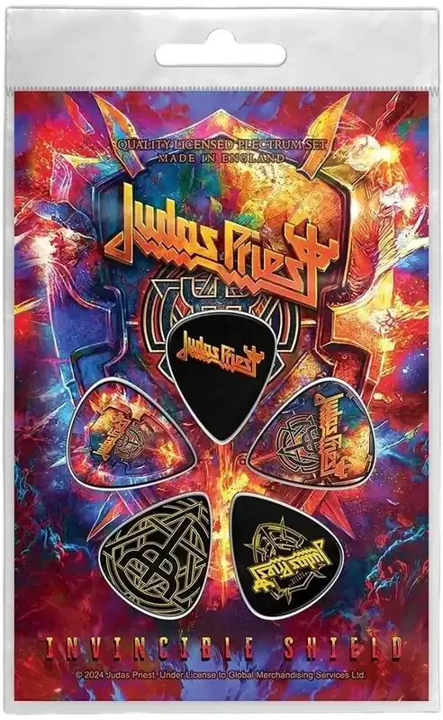 Judas Priest Invincible Shield Médiators