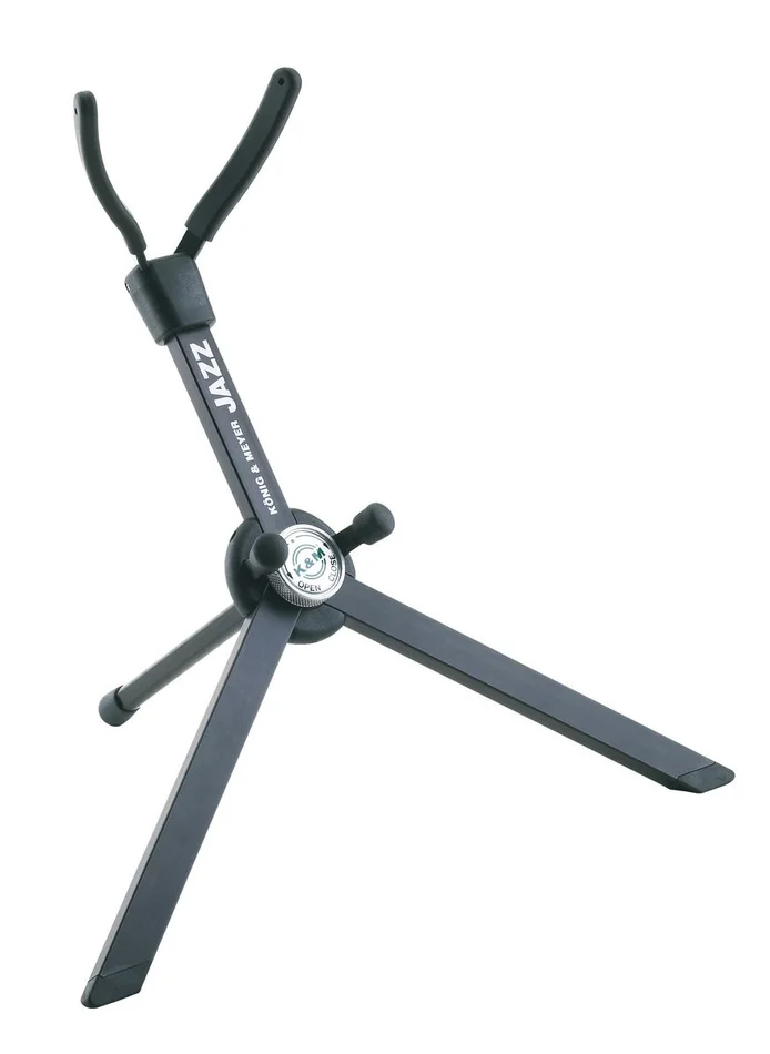 K&M 14330-000-55 Stand Jazz Noir Pour Saxophone Alto