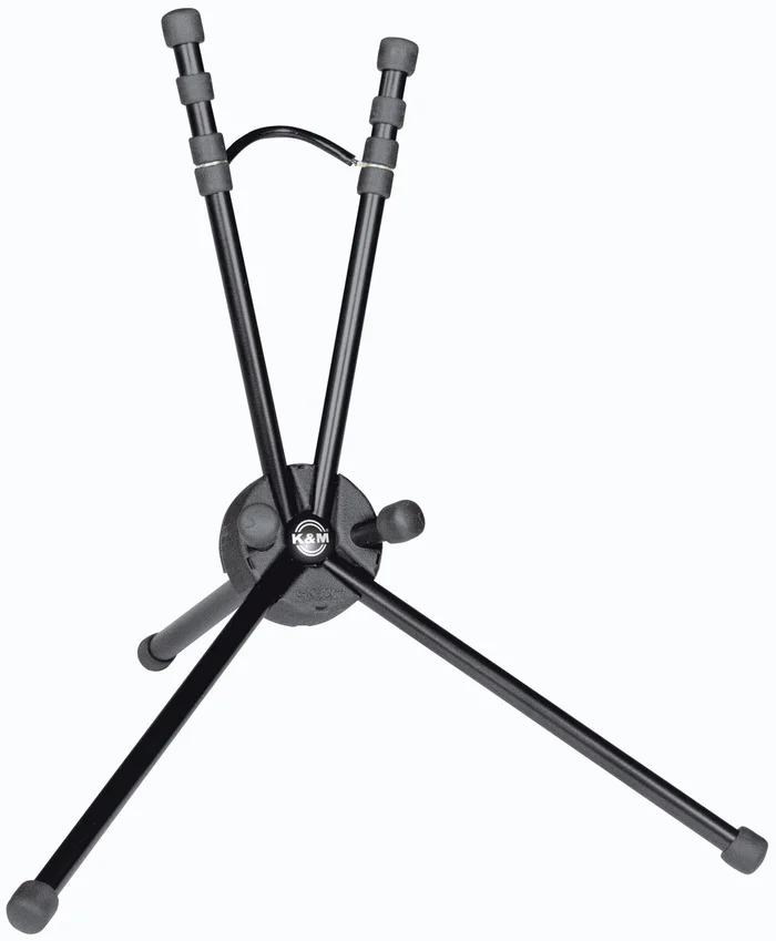 K&M 14340-000-55 Stand Saxxy Noir Pour Saxophone Alto