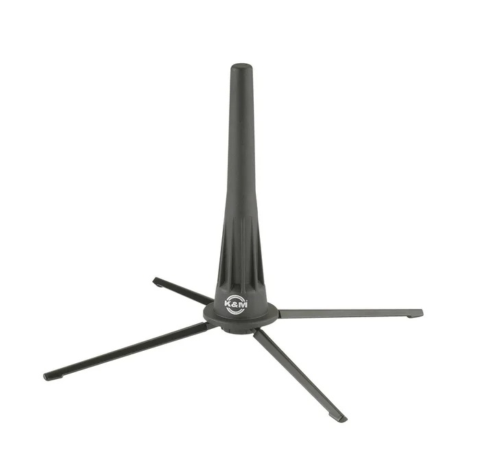 K&M 18020-000-55 Stand Noir Pliable Pour Hautbois