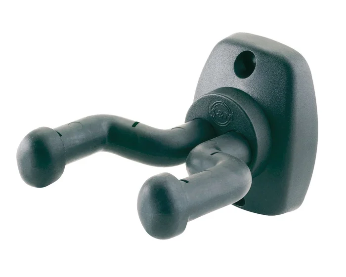 K&M Stand Mural Noir Guitare – 16250