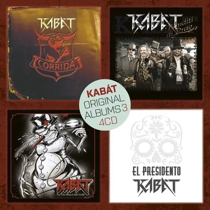 Kabát – Original Albums Vol.3 (4 CD)
