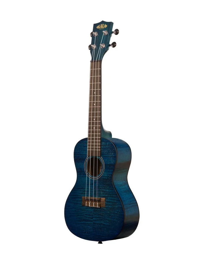 Kala KA-CEMB-BAG blue Exotic Mahogany ukulele concert + housse – Image 2
