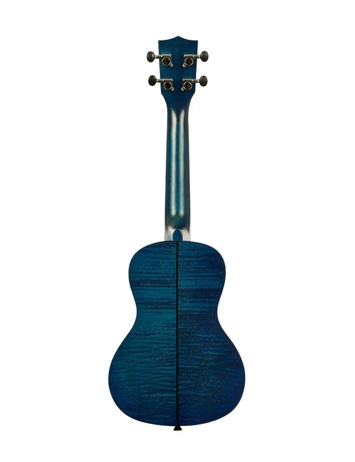Kala KA-CEMB-BAG blue Exotic Mahogany ukulele concert + housse – Image 3