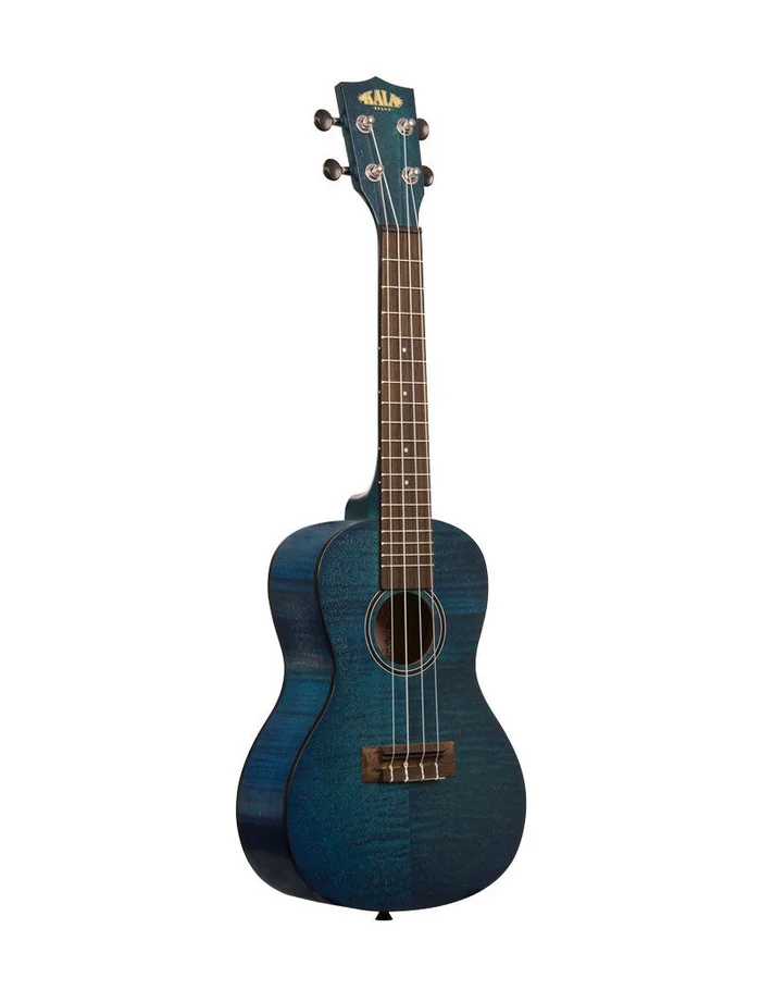 Kala KA-CEMB-BAG blue Exotic Mahogany ukulele concert + housse – Image 4