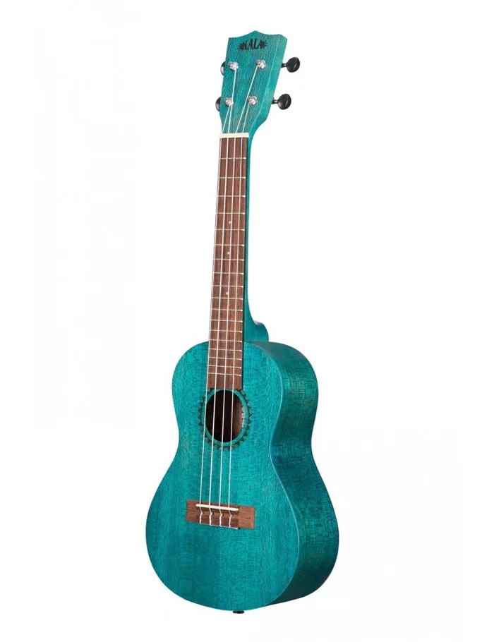 Kala KA-MRT-BLU-C blue stained meranti ukulele concert – Image 4