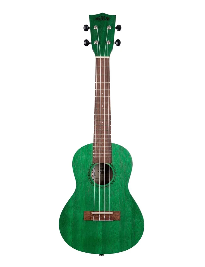 Kala KA-MRT-GRN-C green stained meranti ukulele concert