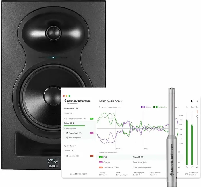 Kali Audio LP-6 V2 SET Moniteur de studio actif 2 pcs