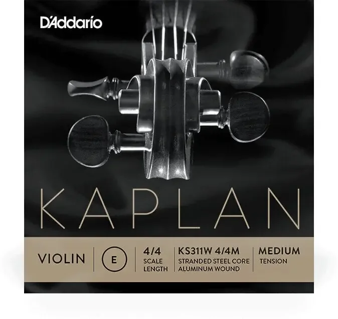 Kaplan KS311W 4/4M Non Whistlin E Cordes pour instruments à cordes