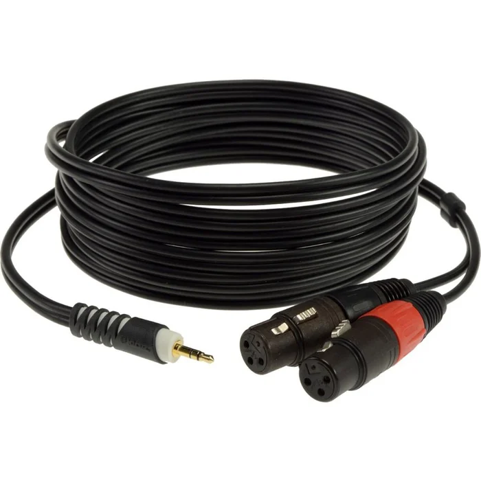 KLOTZ Cable Y 1 M Mini Jack 3P – 2XLR Femelle