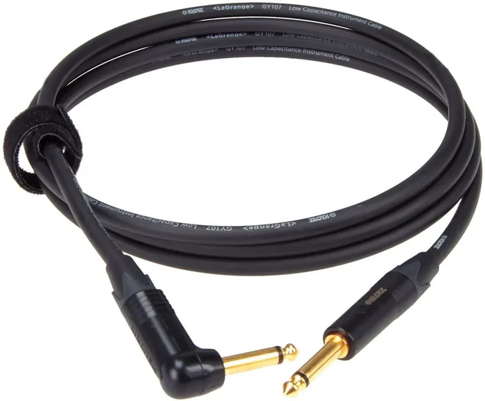 Klotz LAGPR0600 6 m Droit – Angle Câble d‘instrument
