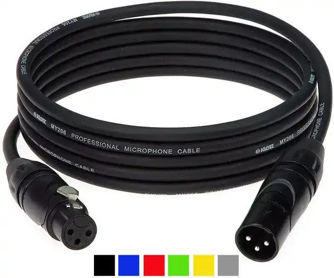 Klotz M1FM1N0200 2 m Câble de microphone