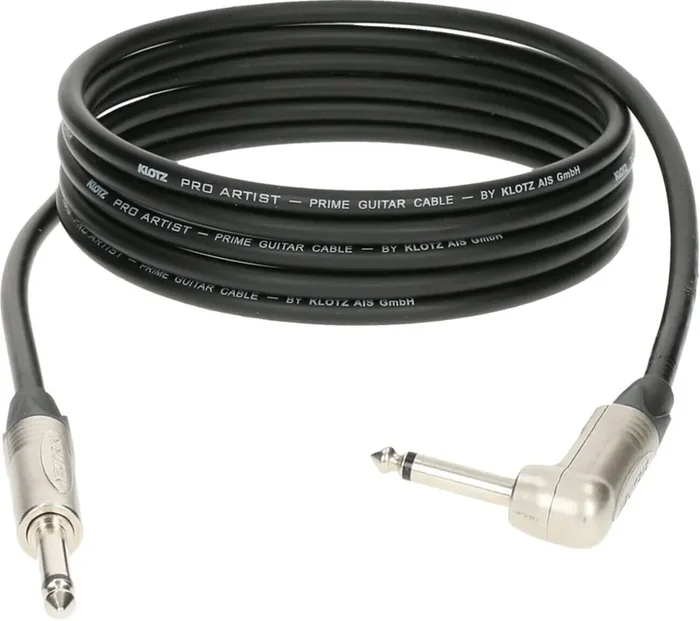 Klotz Pro Artist PRON060PR 6 m Droit – Angle Câble d‘instrument