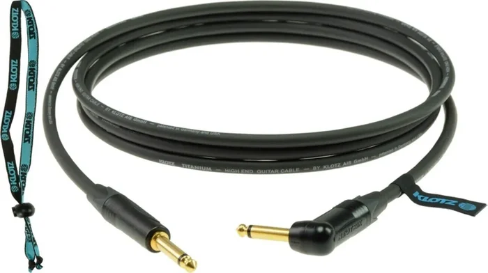 Klotz TI-0300PR 3 m Droit – Angle Câble d‘instrument