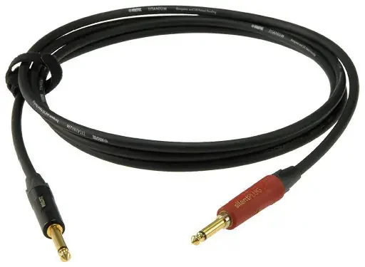 Klotz TI-0450PSP Titanium 4,5 m Droit – Droit Câble d‘instrument