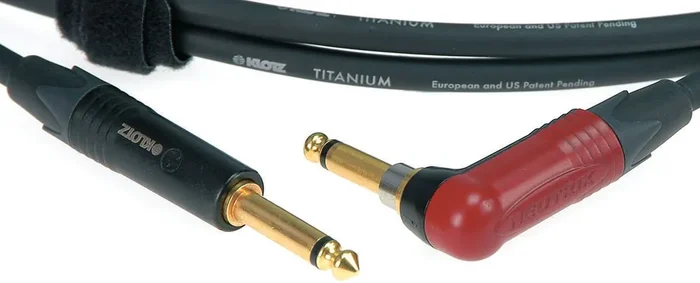 Klotz TIR0450PSP Titanium 4,5 m Droit – Angle Câble d‘instrument