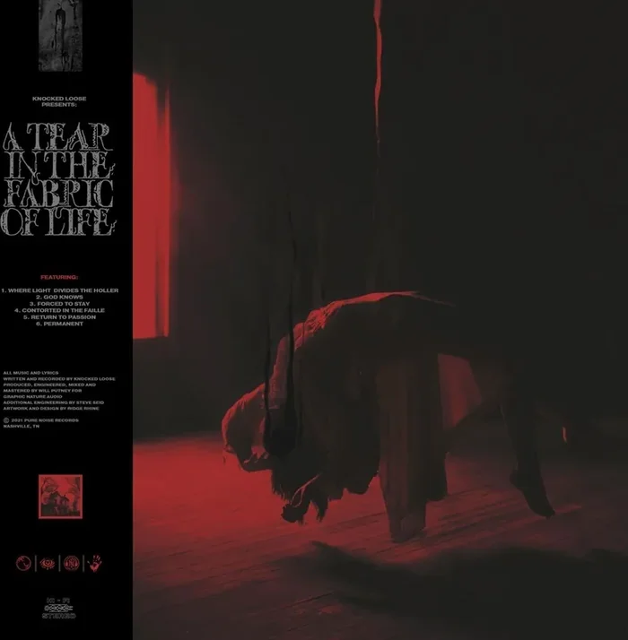 Knocked Loose – Tear in the Fabric of Life (Recycled Laguna Blue Coloured) (LP)