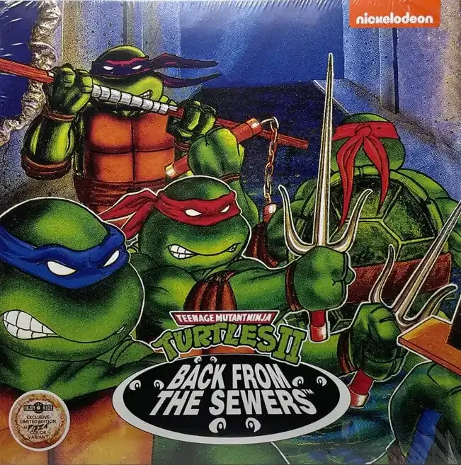 Konami Kukeiha Club – Teenage Mutant Ninja Turtles Back From The Sewers (Coloured) (Limited Edition) (LP)