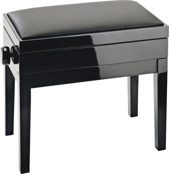 Konig & Meyer 13951 Tabouret de piano en bois Black High Polish