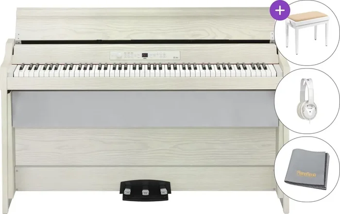 Korg G1B Air SET Piano numérique White Ash