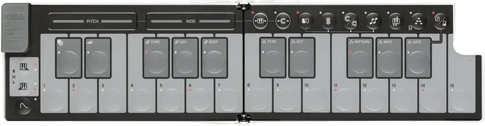 Korg nanoKEY Fold Clavier MIDI White