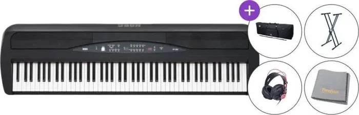 Korg SP-280 DELUXE SET Piano de scène Black