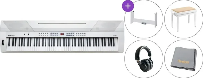 Kurzweil KA90 WH Deluxe SET Piano de scène White