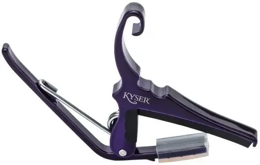 Kyser KG6PA Quick-Change Deep Purple Capodastre pour guitare accoustique