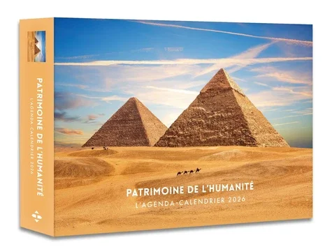 L&rsquo;agenda-calendrier Patrimoine de l&rsquo;humanité Edition 2026