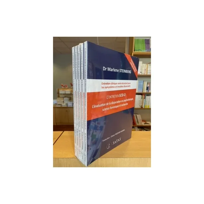 L&rsquo;entretien SCID-D: L&rsquo;évaluation de la dissociation en psychothérapie, science forensique et recherche (Pack 5 unités)