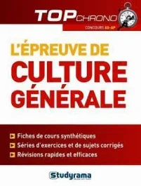 L&rsquo;épreuve de culture générale et sociale. Concours IFSI