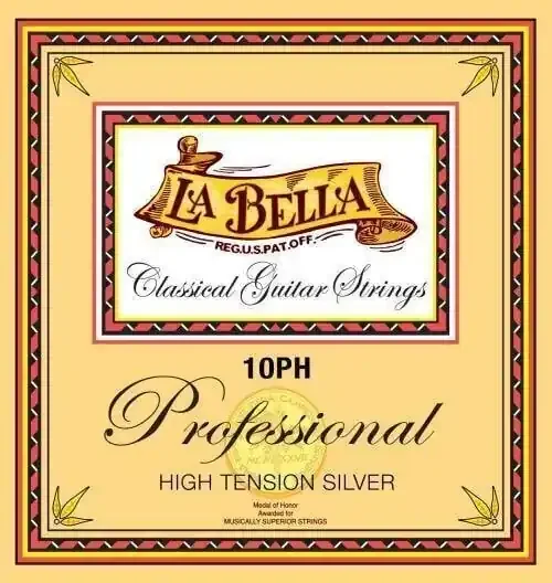 La Bella 10 PH High Cordes nylon