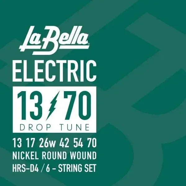 La Bella HRS-D4 Cordes pour guitares électriques