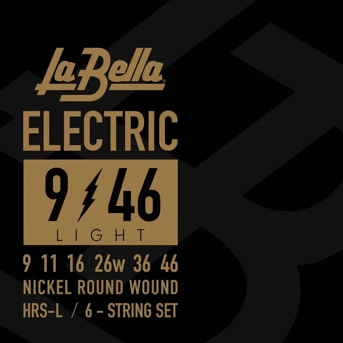 La Bella LB-HRS-L 9-46 Cordes pour guitares électriques