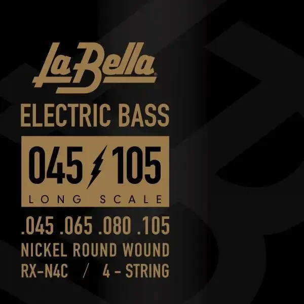 La Bella RX-N4C Cordes de basses
