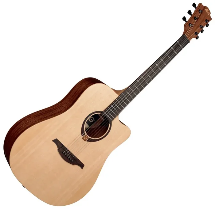 LAG Tramontane T70DC Natural Satin Guitare acoustique