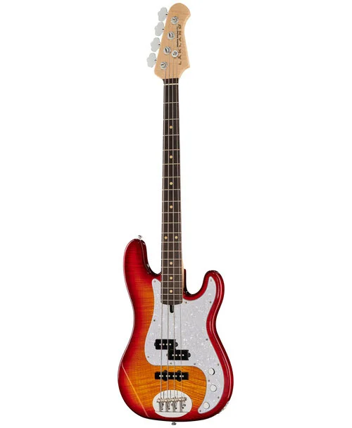 Lakland Skyline 44-64 Deluxe Flame Pj 4 Honey Burst RW