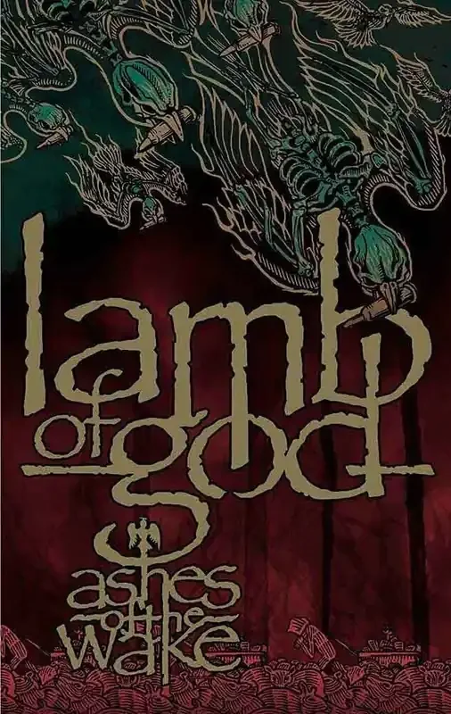 Lamb Of God Ashes Of The Wake Drapeau
