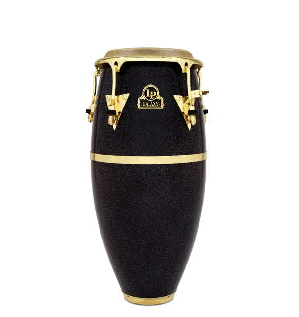 Latin Percussion Galaxy Fibre Conga 11.75″ Black Hologram Sparkle