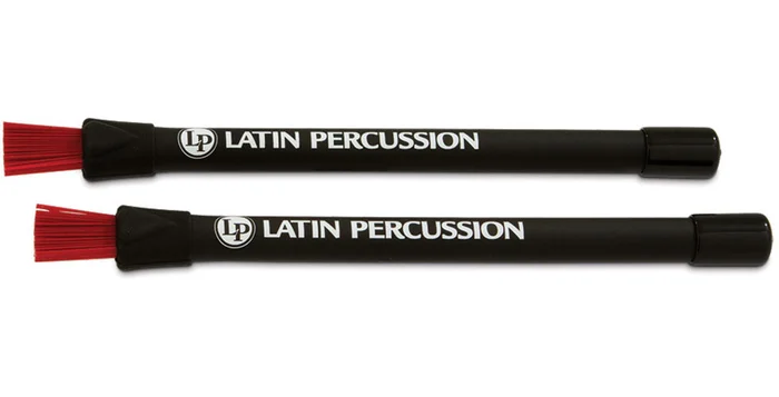 Latin Percussion LP-CCB – Balais Pour Cajon Rouge et Noir